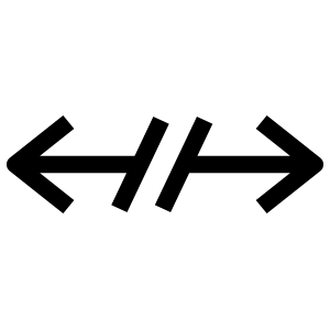 Width of the two sides